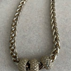 BH Silver Chain Necklace/Choker